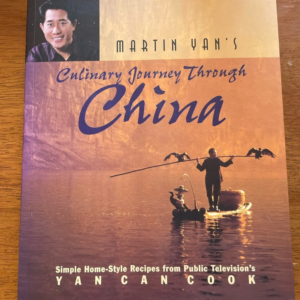 SIGNED Martin Yan Cookbook - Culinary Journey Through China